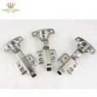 China manufacturer half overlay furniture self slow closing door hinge