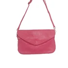 Wholesale Personalized Fashion Ladies Pink Leather Shoulder Bag