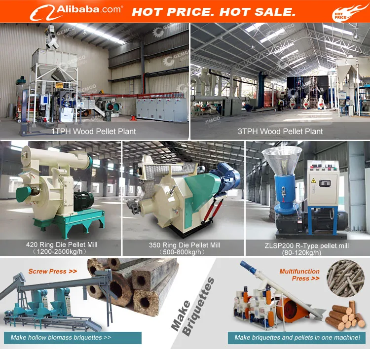 wood brick pellet molding machine wood pallet making machine