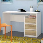 Home office desk modern organizer wooden desk for study room or laptop office reading furniture