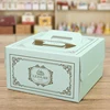 FSC certification custom PET window wholesale slice cake box