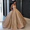 Elegant Spaghetti Strap Ball Gown Evening Dresses Party Prom Gowns
