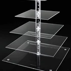 Custom Wedding Cake Stand 5Tier 6Tier Display Tower