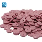 20L 2 Holes light plum pills polyester button,resin kurta buttons for men shirts