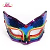 Rainbow Sequins Eyemask Masquerade Mask Halloween Decorations
