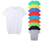 Factory direct wholesale cheap 100% cotton short sleeve t shirt 2019 custom logo promotion t-shirt