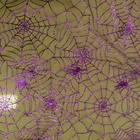 100% Polyester Halloween Spider Mesh Fabric