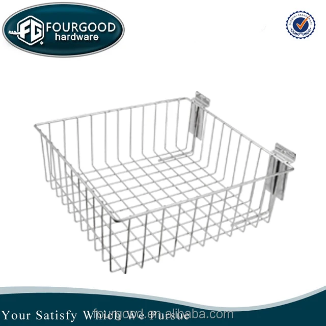 metal wire basket & steel basket & hanging baskets chrome