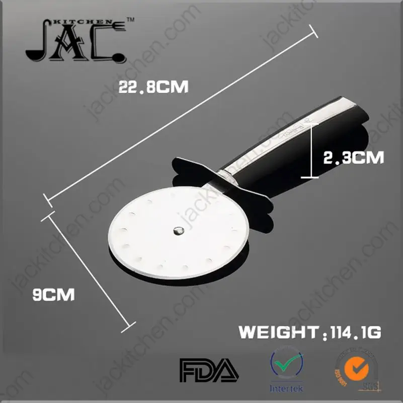 Kitchen Accessories Stainless Steel Pp Handle Pizza Cutter