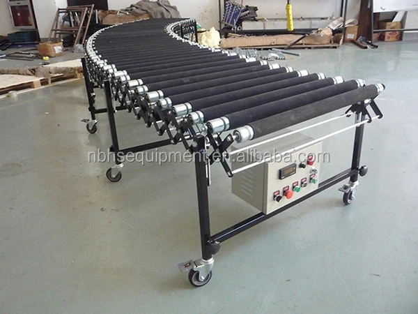 Flexible motorized rubber coated roller conveyor 02.jpg