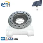 single axis worm gear slewing mechanism for solar tracking system