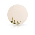 Durable 11 Inch Custom Printed Bamboo Fiber Plate For Outdoor And Indoor