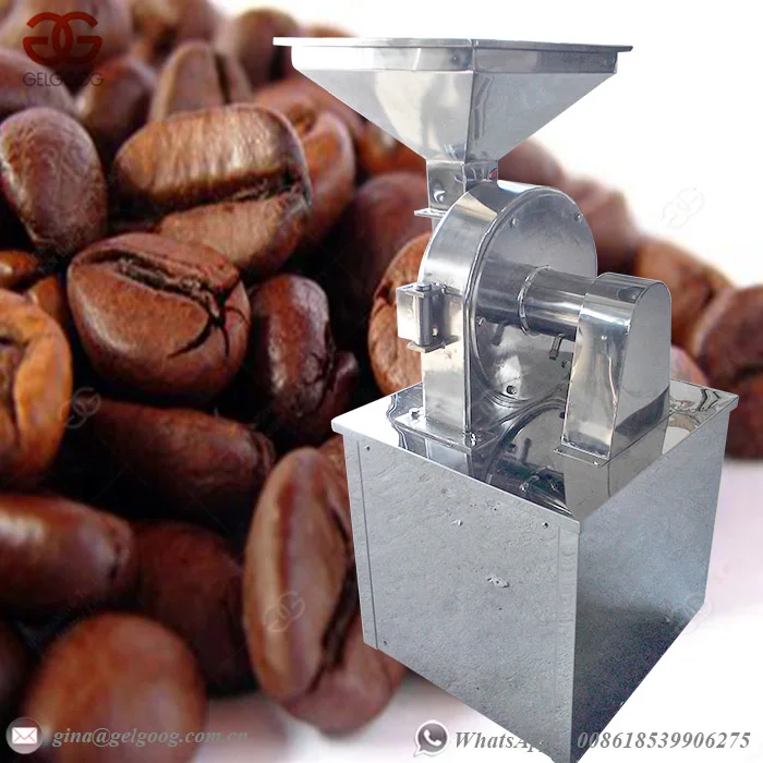 Commercial Cocoa Bean Herb Powder Grinder Soya Cacao Beans Grinding