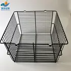Basket Fireplace Black Coated Mild Steel Basket Used For Fireplace