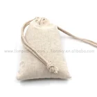 Wholesale eco friendly custom logo printed white folding drawstring 100% organic cotton fabric bags for sale