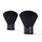 Professional Cheap High Quality Colorful Beauty Acrylic Nail Dust Clean Brush With Rhinestone