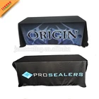 Custom Design Logo 2018 High Quality Embroidered Table Cloth