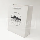 Luxury Custom Laminated Shopping Gift Packaging Paper Bag With logo print