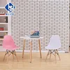 Modern design europe style pc material clear Plastic cafe Chairs wholesale