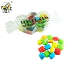 Best Chinese Factory Plastic Candy Box Fruit Sweet Chewny Mini Bubble Gum