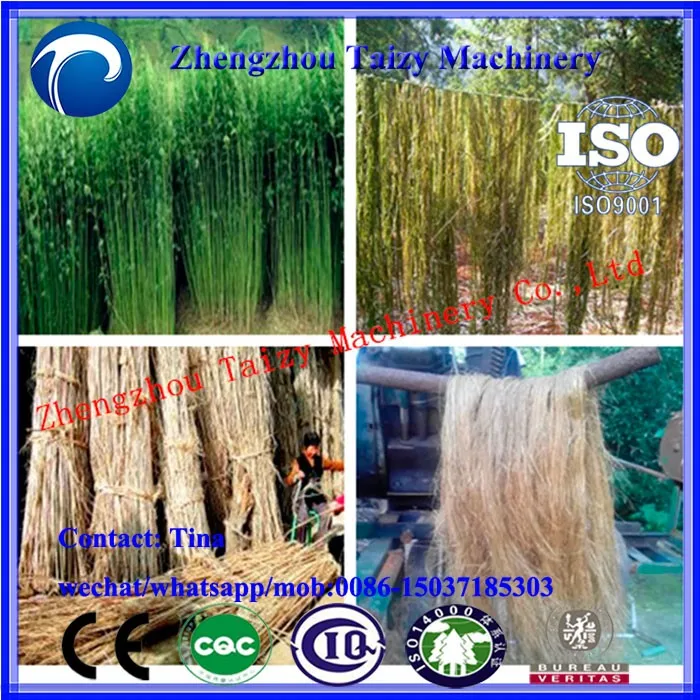 hemp fiber extraction machine/fibre processing machine/fiber