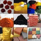 colorful pigment iron oxide red/yellow/green/blue/black/orange/brown