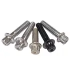 Car wheel parts 10.9 grade auto M7*32 12 point flange mount hub bolt