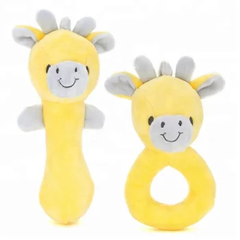 giraffe baby rattle