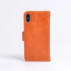 2 in 1 style detachable case can be used alone pu leather case for iphone x/xs