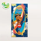China Supplier Kids Custom Printed Carton Microfiber Beach Travel Sports Towel