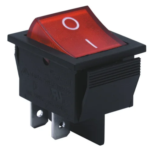 DPDT DPST 4Pin 6Pin Lens Single Momentary Illuminated Kema Mini Rocker Switch T105