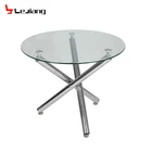 Free Sample Chairs Marble Round Wood Furniture Modern Plexiglass Glass Mirrored Dining Room Table For Dining Room
