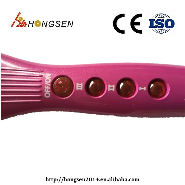 Wholesale hot sales fast PTC heater easy control hair straightener brush with factory price