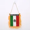 Factory supply Mexico Mini car flag Banner hanging national flag