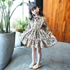 Good Quality Breathable Girls Long Sleeve Dress Kids Clothing Dress