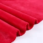 Faux fur textile fleece brush dyed thick korean white cotton winter fabric