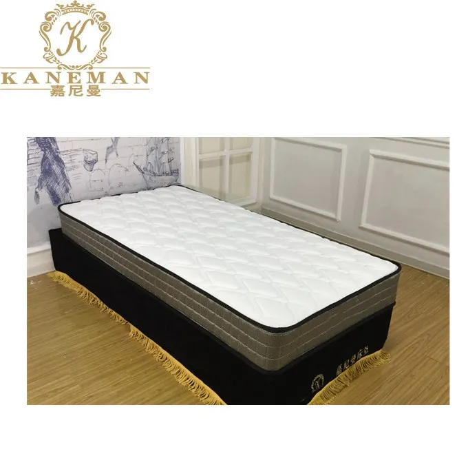 Cheap price tight top continuous spring mattress flat packing in a wooden pallet - Jozy Mattress | Jozy.net