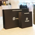 customised private label rope handle shopping brown kraft party paper bag