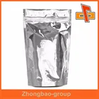 Pouches Foil Packaging For Bags Gallon Clear Front Mylar Pouches Bag - Silver Foil Packaging For Tea
