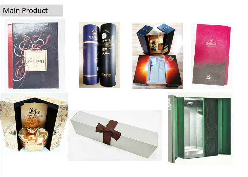 special design top grade wine cardboard box, wine gift box