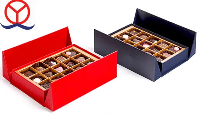 cardboard hat paper empty heart shaped chocolate gift boxes