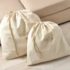 Cotton Fabric Travel Shoe Bag, Dust Bag for Handbag