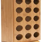 Bamboo 30-Pod Coffee Capsule or k-cup Revolving holder Organizer