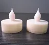 Battery Operated Rechargeable Moving Wick Flickering Flameless LED Memorial Candle