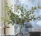 Wholesale decoration Simple and natural olive branch simulation plant
