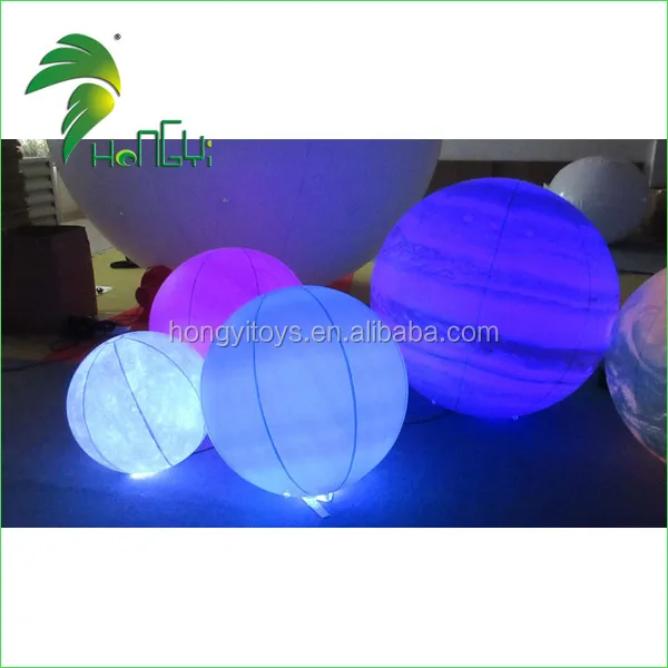 inflatable lighting planet sphere (4)