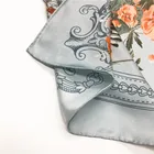 Newest Mens Silk Digital Printed Pocket Square scarf