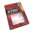 Custom Full Color Printed White Cardboard Gift Clear PVC Window Phone Shell Packaging Paper Box For Electronics