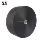 30 mm black adjustable stretch hook and loop strap tape