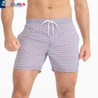 Fashion Short Mens Swim Trunks Boardshorts Quick Dry Swimwear swim short men with Mesh Lining Pockets